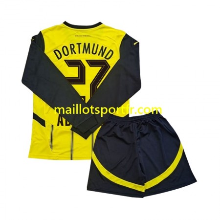Maillot de Foot Borussia Dortmund Karim Adeyemi 27 Enfant Domicile 2024/25 ML